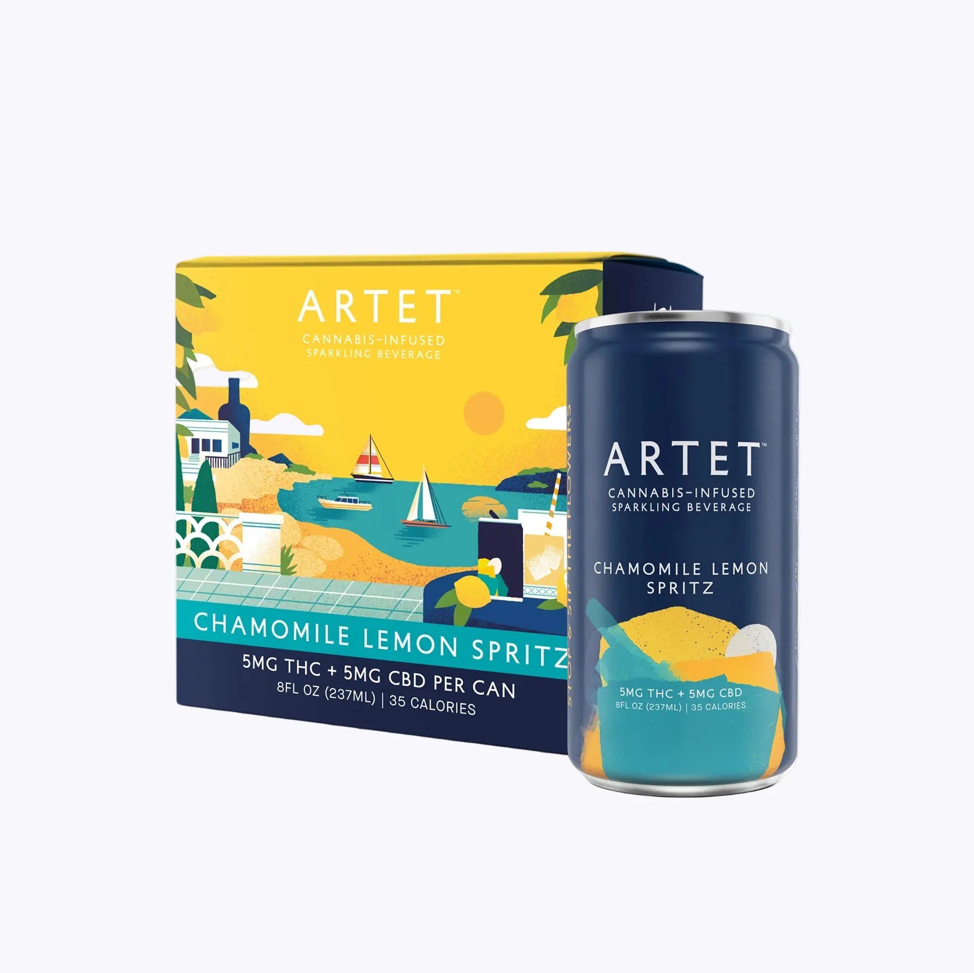 Chamomile Lemon Spritz 1:1 - 5mg or 10mg THC - Image 3